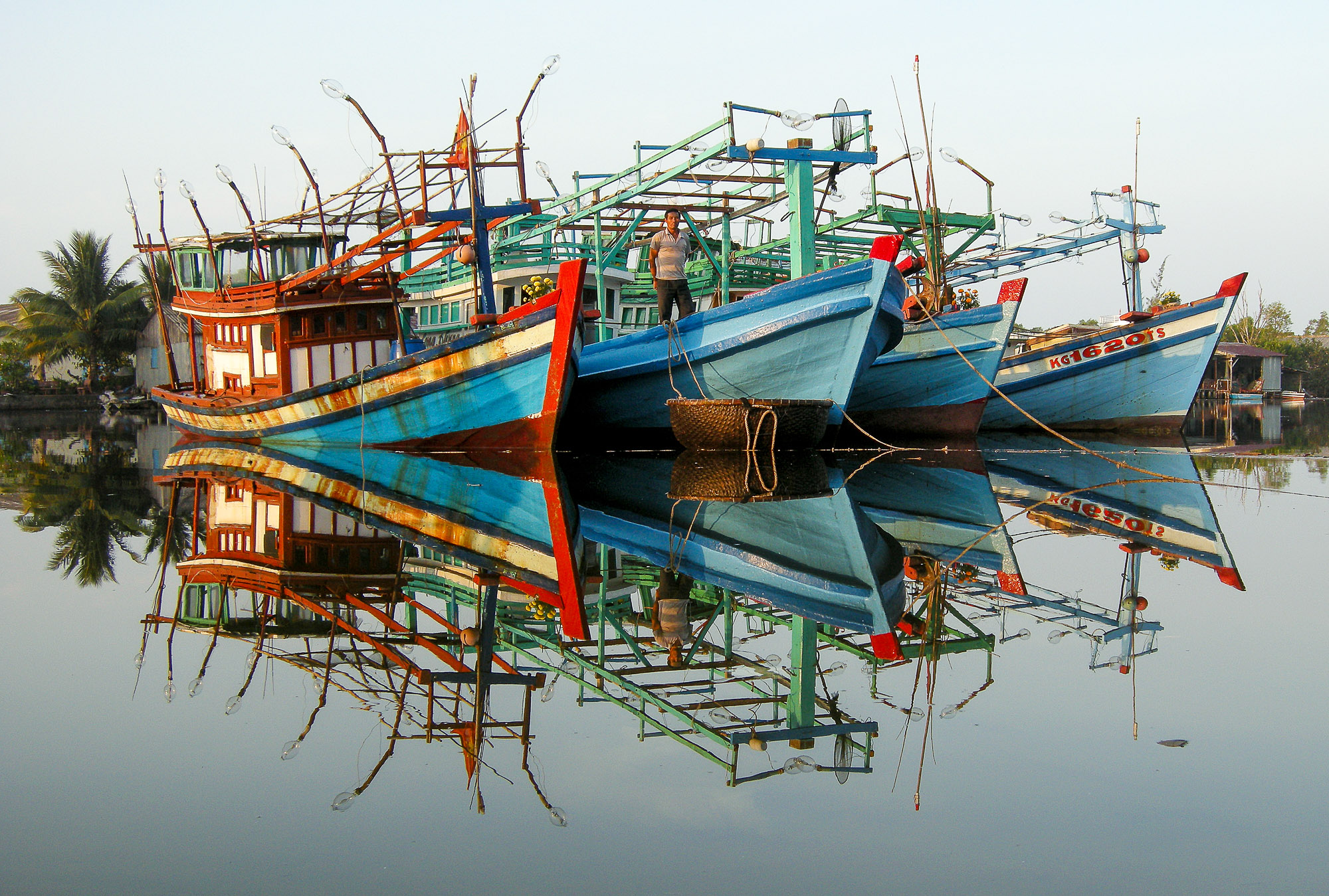 Fishing Boats in Phu Quoc Vietnam