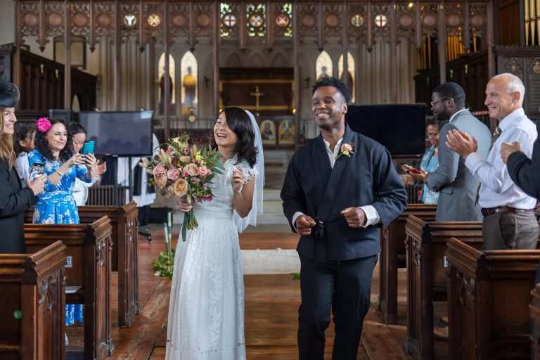 St Peters Bethnal Green and Viet Hoa Cafe & Mess London Wedding